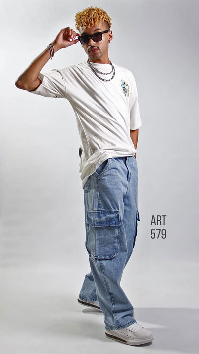 PANTALON JEAN BAGGY Art 579
