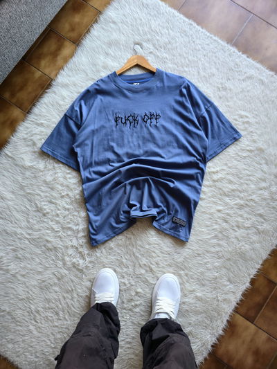REMERA OVERSIZE FUCK OFF 