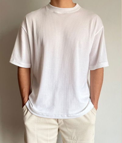 Remeras de waffle oversize premium