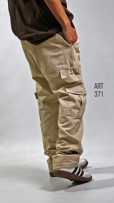 PANTALON CARGO BEIGE art 371