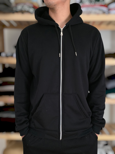 Campera de algodon con peluche