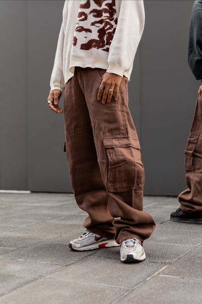 PANTALON BAGGY CHOCOLATE