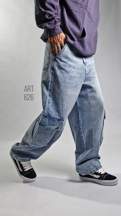 Jean Baggy cargo Art 626  