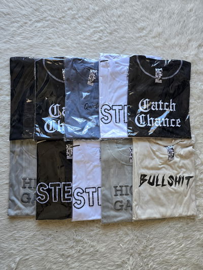 PACK X10 REMERAS OVERSIZE