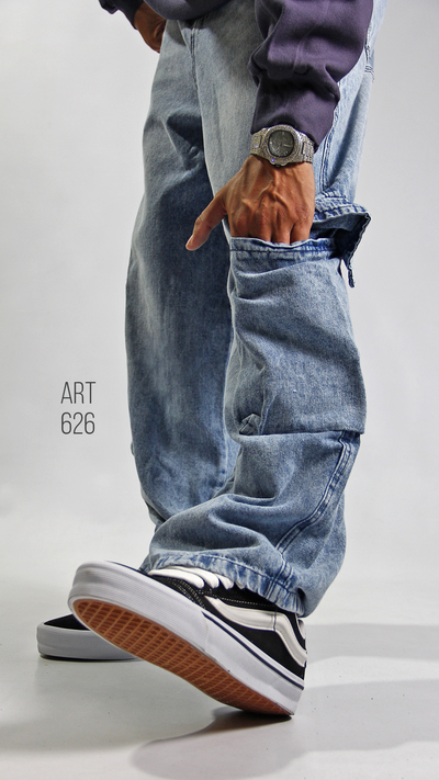 Jean Baggy cargo Art 626