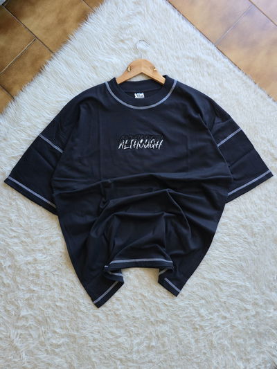 Remera Doble bordado oversize 