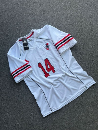 CAMISETA RIVER BLANCA NFL (CURVA)