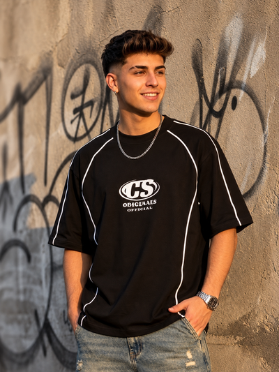 🔥Remera oversize con vivos premium 