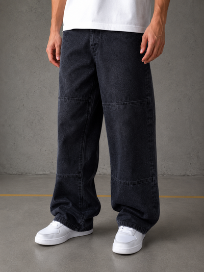 🔥Jean Baggy gris localizado  694