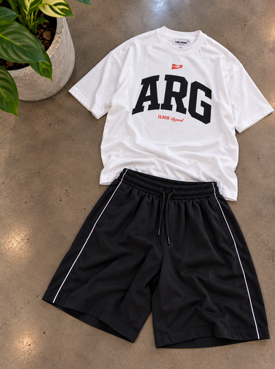 🔥Combo Remera Arg + Short doble tira premium