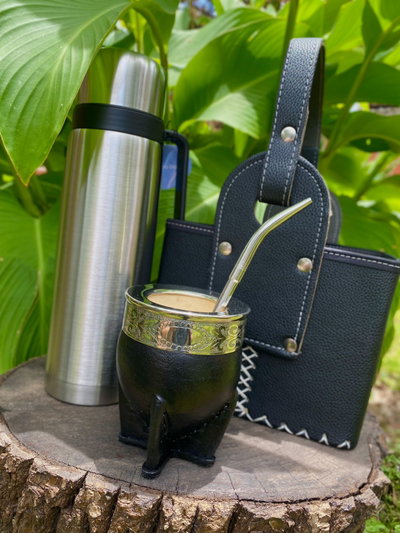 Combo 3 termo/canasta/mate imperial/bombilla