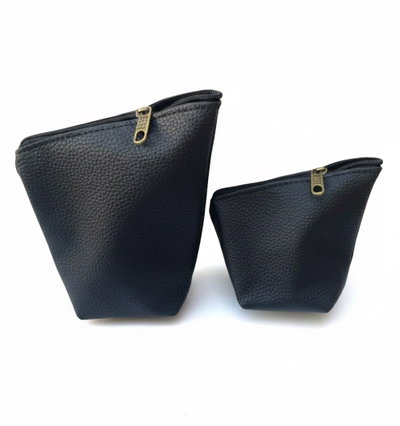 Yerbero y azucarero negro interior plastificado
