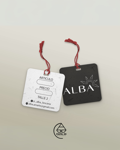 Etiqueta para Ropa / accesorios 