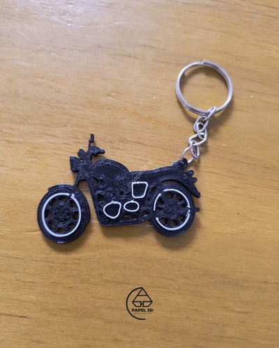 Llavero Moto antigua