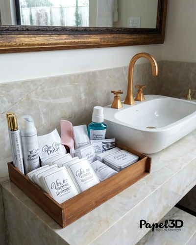 Kit para baño de emergencia para bodas, 15 años