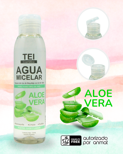  AGUA MICELAR CON ALOE VERA TEI