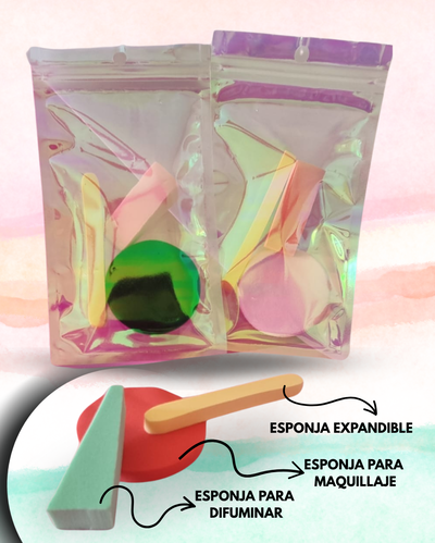SET DE ESPONJAS X3 UNIDADES