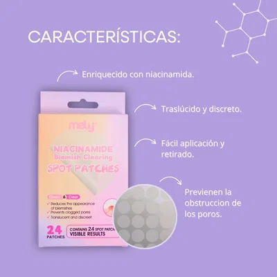 PARCHES PARA ACNE MELY