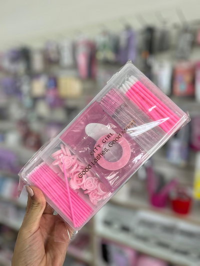 KIT DE INSUMOS DE PESTAÑAS CITY GIRL