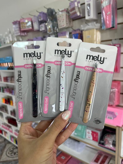 Pinza para depilar decorada MELY