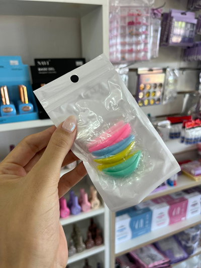 Bigudies de silicona x5 u Colores