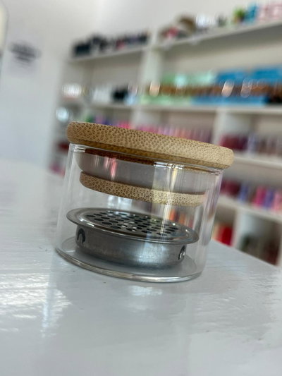 VASO DAPPEN CON TAPA BAMBU 