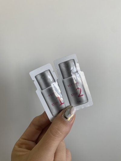 Paso 1 y paso 2 Liftng de pestañas 