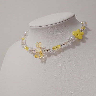 ִ ࣪𖤐 Choker de ositos 𖤐