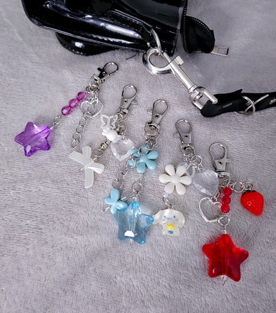 ⋆. 𐙚 ̊ Bag charms | Llaveros coloridos ⋆. 𐙚 ̊