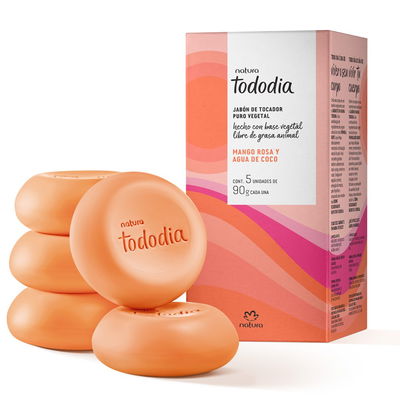 Natura - Barra de Jabón - Mango Rosa y Agua de Coco