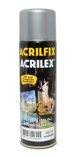 Acrilfix Barniz en aerosol 300 ml - Semibrillo