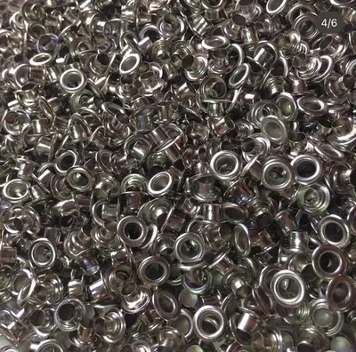 Ojalillos Metálicos 450 S/arandela - PLATEADO