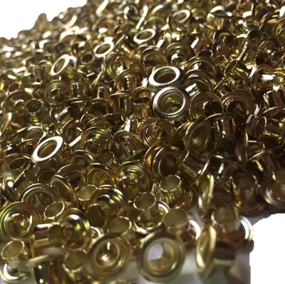 Ojalillos Metálicos 450 S/arandela - Simil ORO