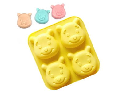 Molde Silicona - Winnie pooh - Oso - Cod1110