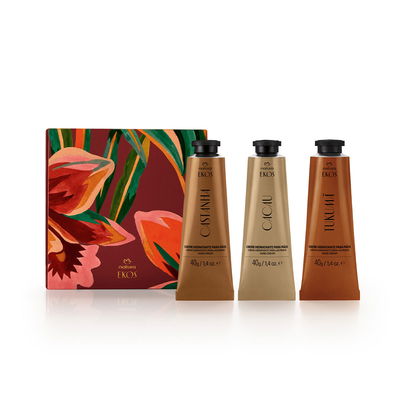 Natura - Kit 3 Cremas 60g cada una + caja de regalo 
