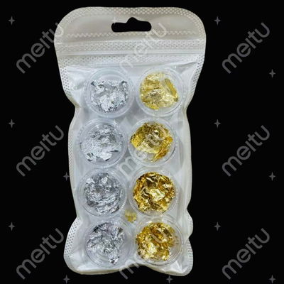 Papel Metalizado - Papel de oro Paquete x 6 unidades