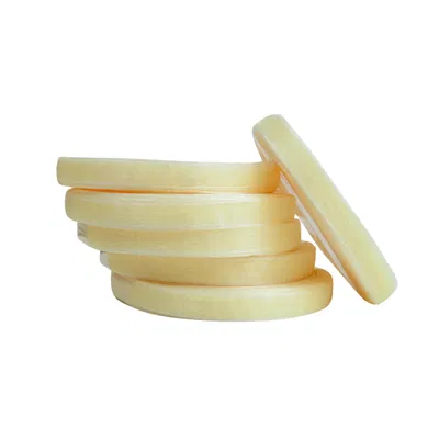 Cinta De Organza Rollo 1 Cm - Dorada x Metro