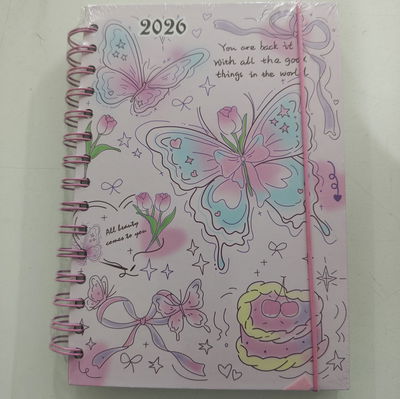 Agenda Mariposa 21 x 14,5 cm