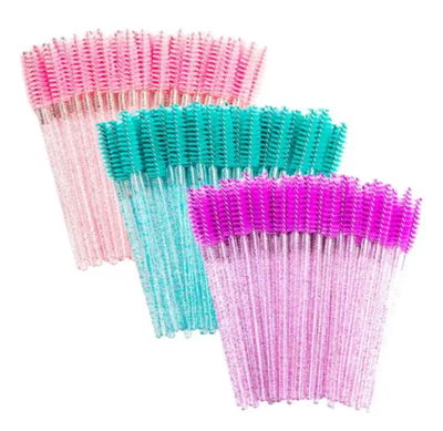 Cepillo para Cejas y Pestañas Color Rosa x Unidad