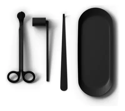 Set Tijera y Accesorios para Velas (x4) en Caja