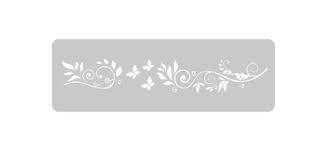 Stencil 25cm x 4.5cm 700 Ramas con Estilo