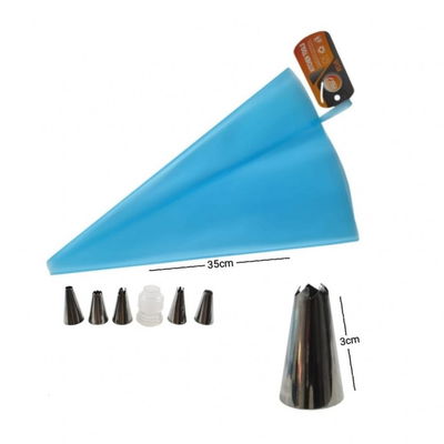 Manga de Silicona + 6 Picos y Acople 35cm