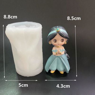 Molde Silicona - Jazmin de Aladin - Cod1117