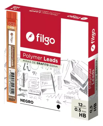 Minas de grafito Filgo Polymer Leads 0.5