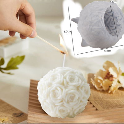 Molde Silicona - Ramos de Rosa 80mm - Cod1109