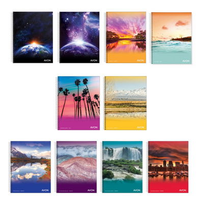Cuaderno Universitario AVON 84 hojas