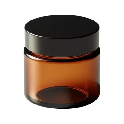Pote vidrio 100cc - Ambar