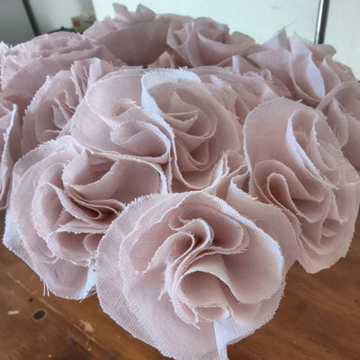 Rosas de Lienzo para Difusores - Color Rosa