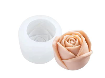 Molde Silicona - Rosa Cerrada - Cod870