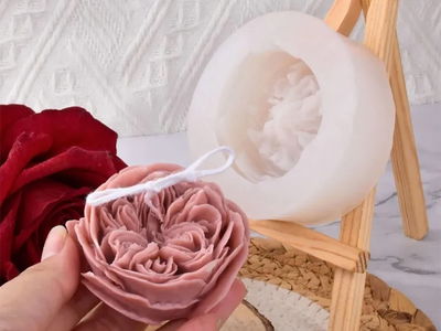 Molde Silicona - Rosa Inglesa - Cod1139